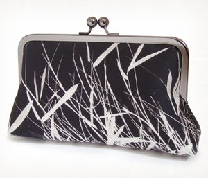 Image of Bamboo, a Red Ruby Rose original printed clutch bag