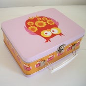 Image of Blafre Retro Owls Lunch Box