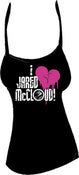 Image of Ladies "McCloud love" spaghetti strap shirt