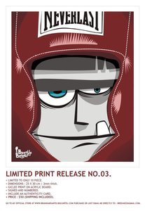Image of Beat Up Boxer no.03 (Giclee on Acrylic Board)