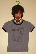 Image of Youth Fox Tee - Heather Blue