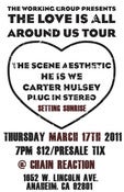Image of TICKETS FOR CHAIN REACTION 3/17 W/ THE SCENE AESTHETIC