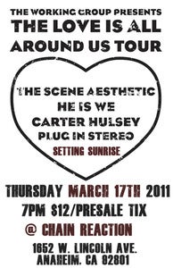 Image of TICKETS FOR CHAIN REACTION 3/17 W/ THE SCENE AESTHETIC