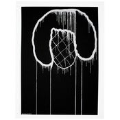 Image of Dead Teen Will Screen Print - Drippy Fro - Limited edition