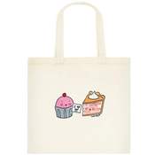 Image of Tote Bag: Cake Loves Pie Tote