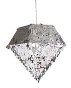 Image of Diamond Pinata-Silver