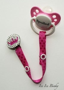 Image of Bling Pacifier Clip