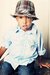 Image of "Oliver" Blue and Brown Plaid Fedora for Adults and Children