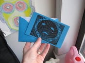 Image of sad shell card
