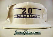 Image of VINTAGE DETROIT LIONS GAME MISPRINT SNAPBACK
