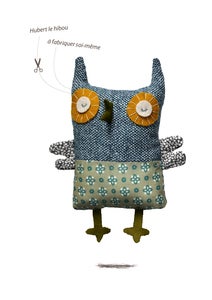 Image of Hubert le hibou /kit doudou