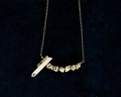 Image of Pyrite Crystal Necklace No. 2