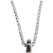 Image of 20" Silver Rounded Box Chain