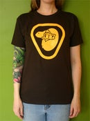 Image of Beaver Logo- Yellow on Brown
