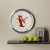 Image of easter island wall clock