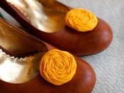 Image of The Molly Rosette Shoe Clips {Choose Your Color}