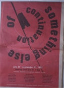 Image of A Continuation of Something Else