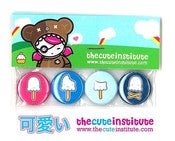 Image of kawaii popsicle badges
