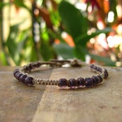 Image of Delicate Purple Anklet/Bracelet