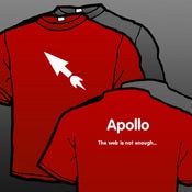 Image of Apollo T-Shirt (The web is not enough...)
