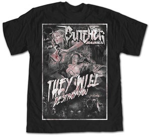 Image of BUTCHER BABIES- They Will Destroy You Tshirt - Men & Women Sizes