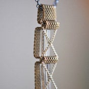 Image of Empire Necklace - Ribboned Deco Mesh