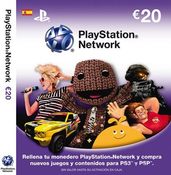 Image of TARJETA CODIGO 20€ PSN PS3 PSP PSPGO