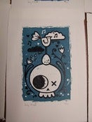 Image of Song of Life n Death Lino Print