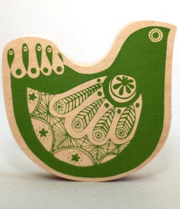 Image of Wooden Decorative Bird