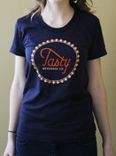 Image of 50/50 Navy Logo Shirt