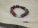 Image of Dyed Shell Disk Bracelet