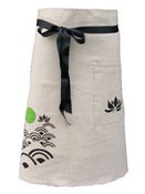 Image of The Garden Cafe Apron {linen}