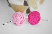 Image of The Nikki Rosette Hair Pins {Choose Your Colors}