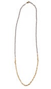 Image of gunmetal+gold short simple combo
