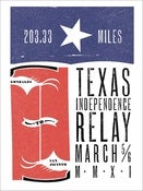 Image of Texas Independence Relay Poster