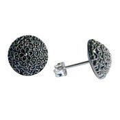 Image of Mini orante vintage button studs