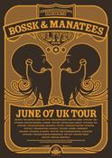 Image of MANATEES & BOSSK SILK SCREEN PRINT