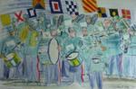 Image of Raoul Dufy - The Band 1949 Lithograph