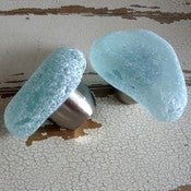 Image of Recycled Beach Glass Stone Knob