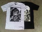 Image of us and them biker burn t-shirt UAT