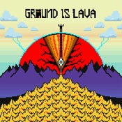 Image of Groundislava gold 7" vinyl featuring remix by Clive Tanaka and Beaunoise