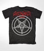 Image of GUTTER CHRIST PENTAGRAM T SHIRT