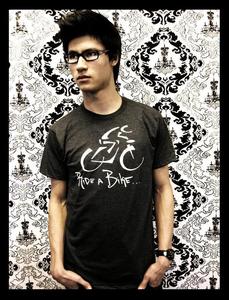 Image of Ride a Bike...Take a Hike Mens Tee