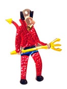 Image of Devils Tin Ornaments (3 Pieces)