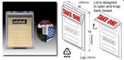 Image of 30 InFoPaK Outdoor Brochure Boxes $4.99 each| Model 3000 | 8.5"x11" | Free UPS Shipping