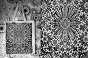 Image of Lace Tote bag