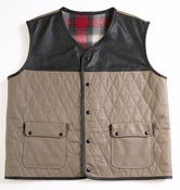 Image of Leather Vest - No Collar