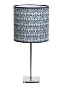 Image of Mig Pattern Grey 10'' Tube Shade for Lamp Base