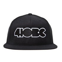 Image of 410 BC LOGO black fitted cap
