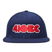 Image of 410 BC LOGO navy fitted cap